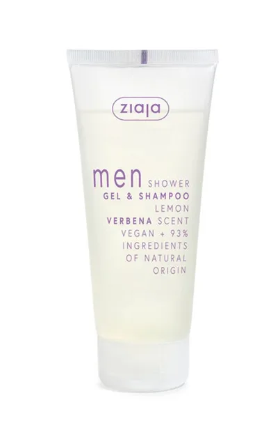 Ziaja Yego Citronová verbena sprchový gel a šampon na vlasy, 200 ml