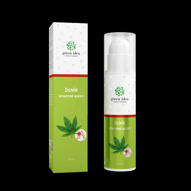 Žilník – konopné mléko – 200 ml – Green idea