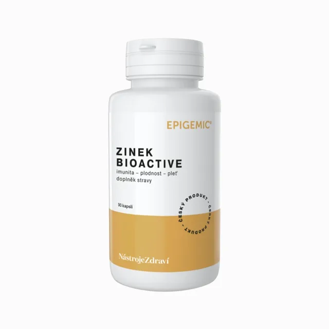 Zinek BioActive BIO - 90 kapslí - Epigemic®