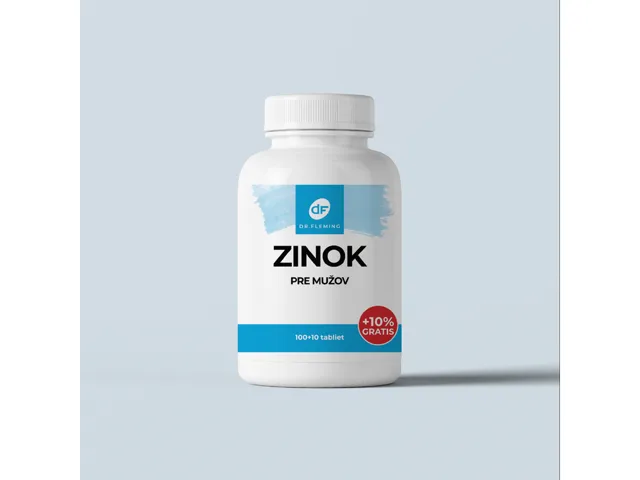 Zinek pro muže - 110 tablet - Dr. Fleming