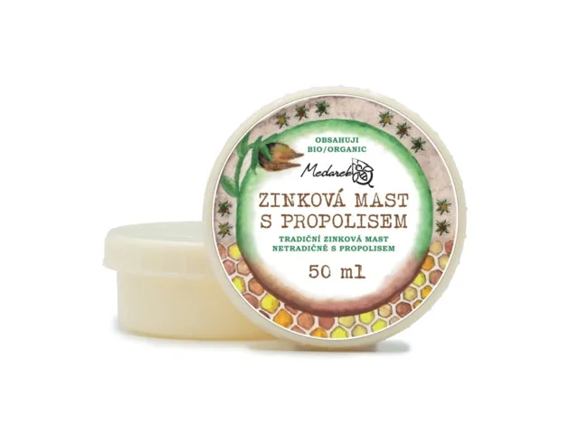 Zinková mast s propolisem, 50 ml