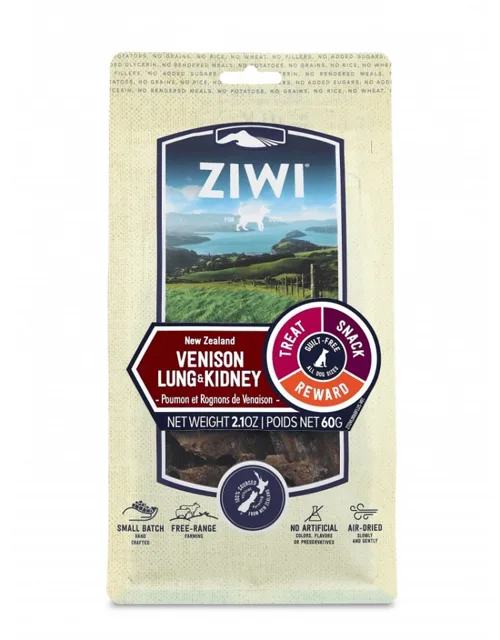 ZIWIPEAK Dog Chews Venison lung &amp; kidney 60 g