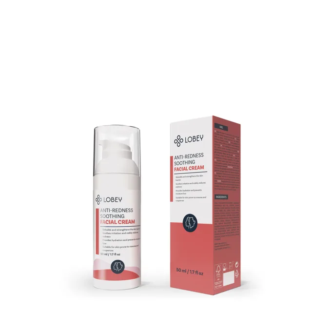Zklidňující krém na začervenání pleti | 50 ml