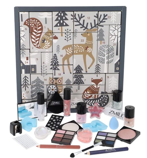 ZMILE COSMETICS Adventní kalendář Square Scandic Wildlife