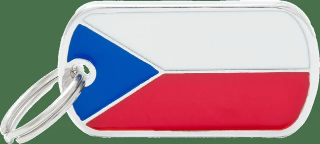 Známka My Family vlajka Česká republika
