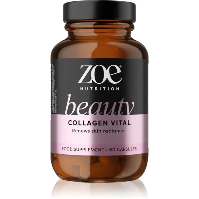 ZOE Beauty Collagen Vital mořský kolagen s kyselinou hyaluronovou 160 g