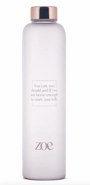 ZOE Quote Glass Bottle 750 ml