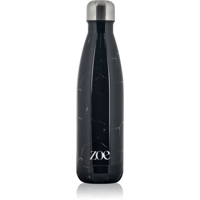ZOE Stainless Steel Insulated Water Bottle nerezová láhev na vodu barva Black 1 ks