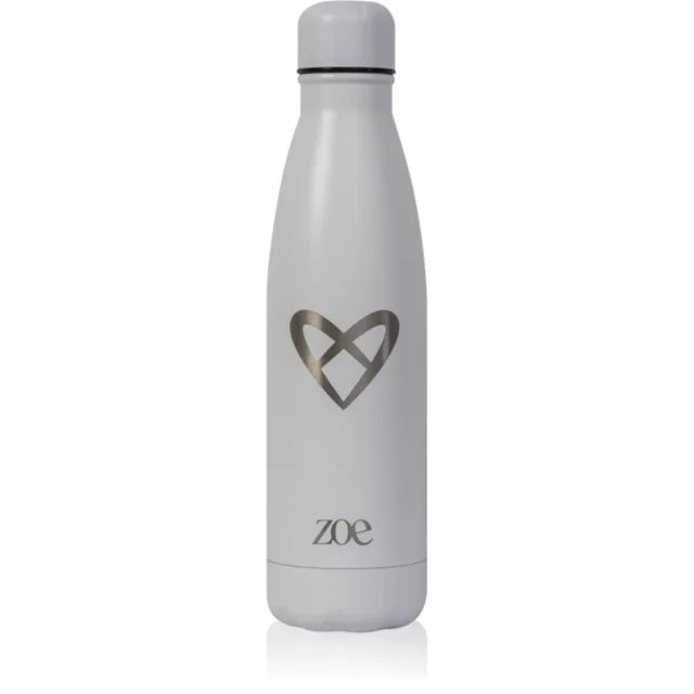 ZOE Stainless Steel Insulated Water Bottle nerezová láhev na vodu barva White Matte 1 ks