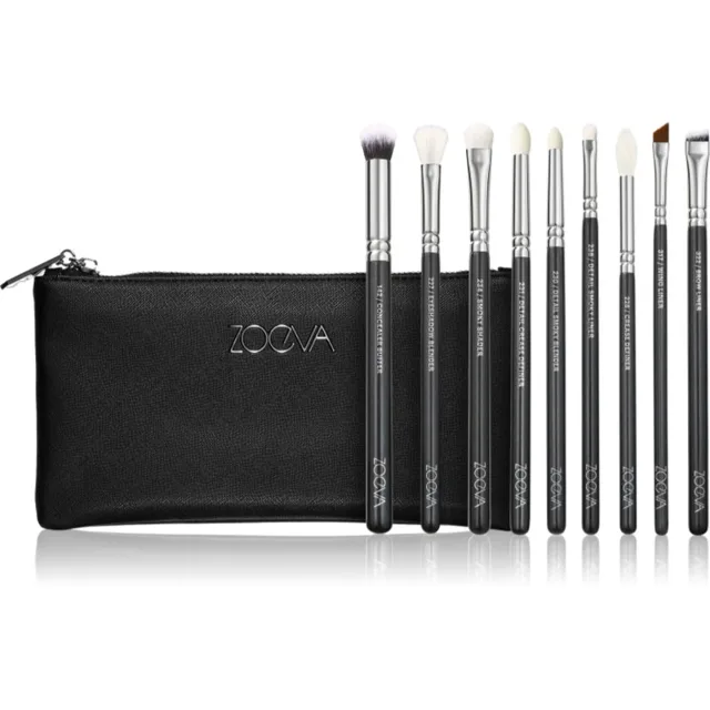 ZOEVA It's All About The Eyes Brush Set sada štětců s taštičkou 1 ks