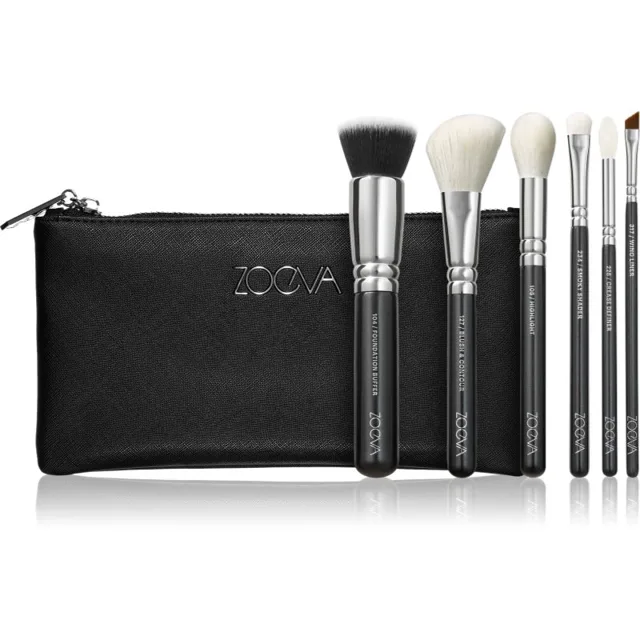 ZOEVA The Essential Brush Set sada štětců s taštičkou 1 ks