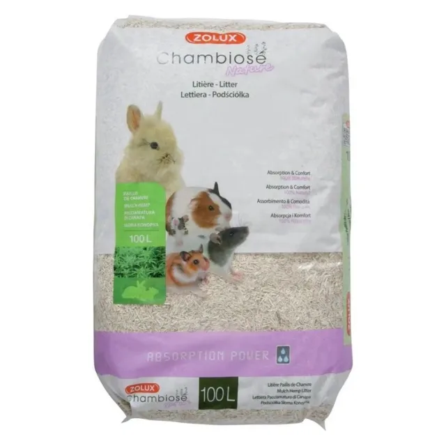 ZOLUX Chambiose Nature Podestýlka pro hlodavce 100 l