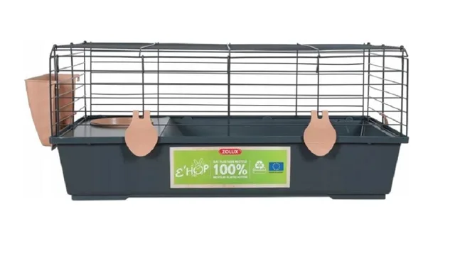 ZOLUX EHOP Klec pro hlodavce 82 x 54 x 34 cm antracitovo-růžová