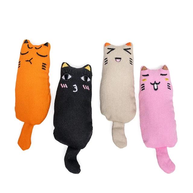 Zooplus Basics Kitty sada hraček pro kočky s šantou kočičí - 4 kusy