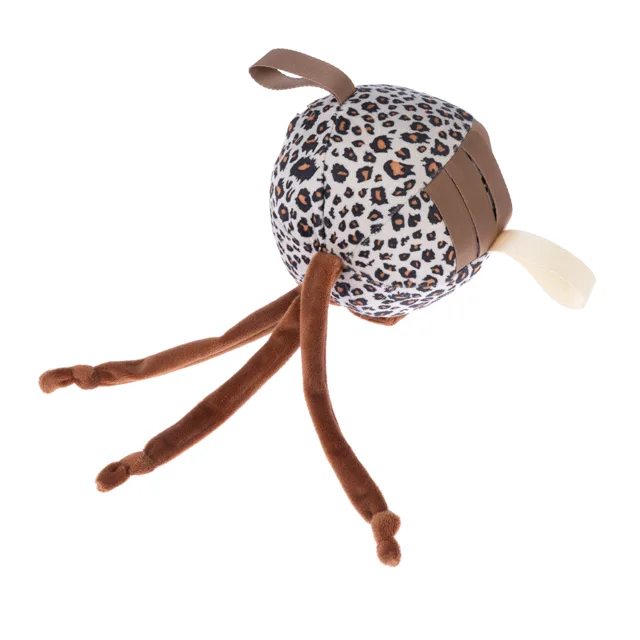 zooplus Basics míč na pamlsky s leopardím vzorem - Ø 33 x 12 cm
