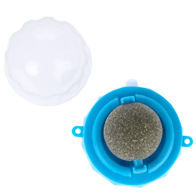 zooplus Basics míček z šanty kočičí - 5 x 5 x 4 cm, modrá