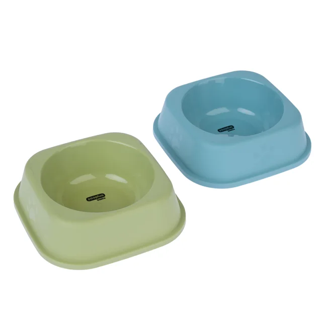 zooplus Basics misky pro kočky, hranaté - 2 x 300 ml