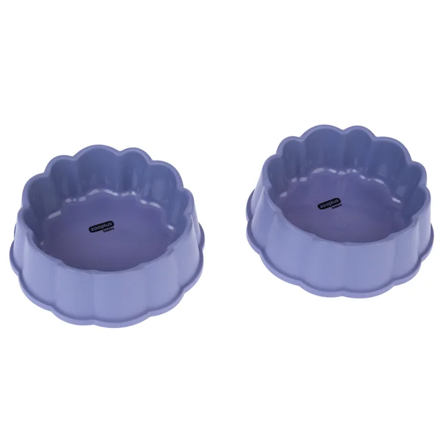 zooplus Basics misky pro kočky, kulaté - 2 x 300 ml