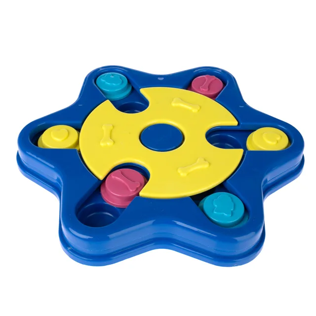 zooplus Basics šestihranná skládací hračka puzzle - Ø 25,5 x V 3 cm