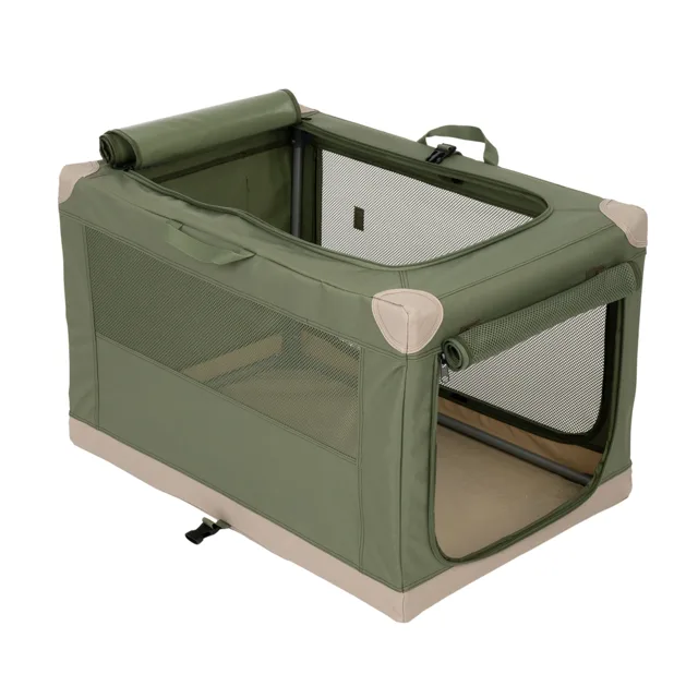 zooplus Basics skládací přepravka pro psy Basic - D 76 x Š 50,5 x V 48 cm