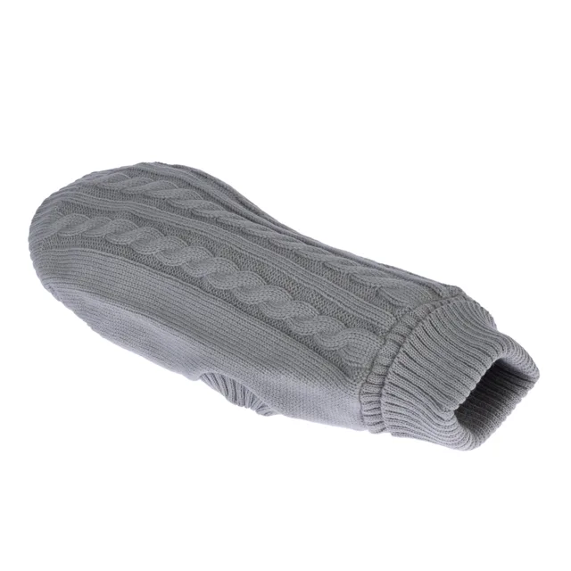 zooplus Basics svetr pro psy, šedý - délka zad cca 40 cm