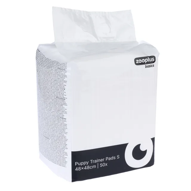 zooplus Basics výcvikové podložky pro štěňata - D 48 x Š 48 cm, 100 kusů