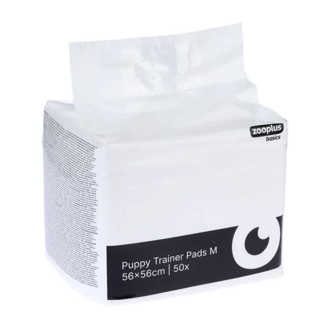 zooplus Basics výcvikové podložky pro štěňata - D 56 x Š 56 cm, 50 kusů