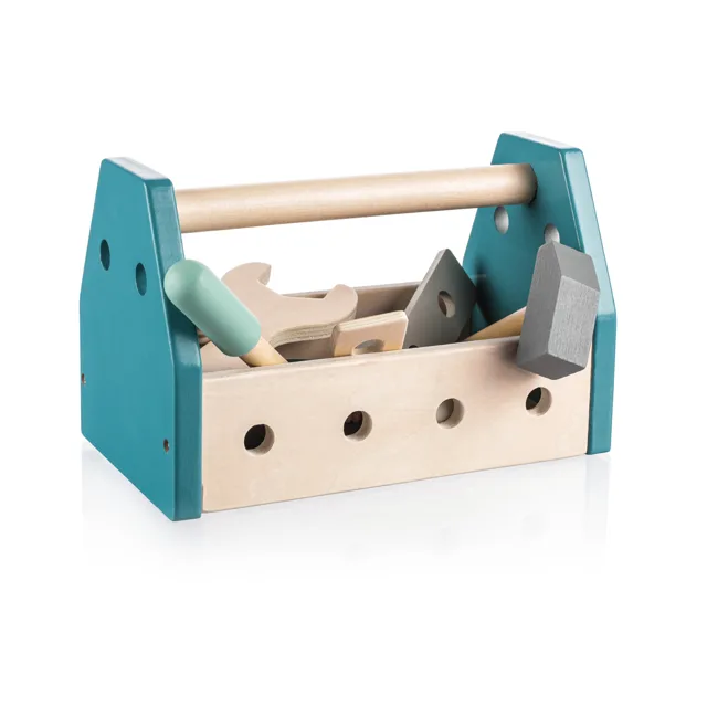 Zopa Dřevěná sada nářadí v boxu, Blue 1