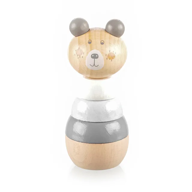 Zopa Dřevěné nasazovací zvířátko, Bear 2