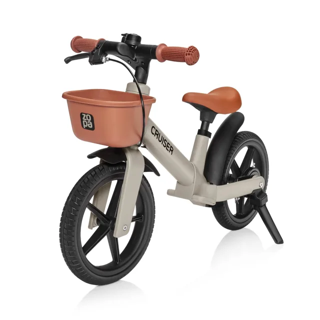 Zopa Odrážedlo Cruiser s brzdou, Ivory Brown 1