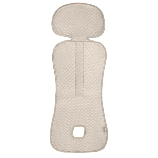 Zopa Prodyšná podložka do autosedačky Breeze sk. 2/3, Ivory Beige 6