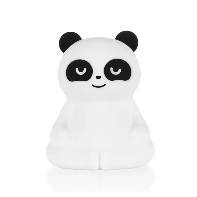 Zopa Silikonová LED noční lampička vel. M, Panda 2