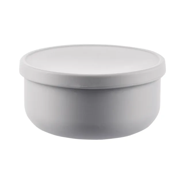 Zopa Silikonová miska s víčkem, Dove Grey 1