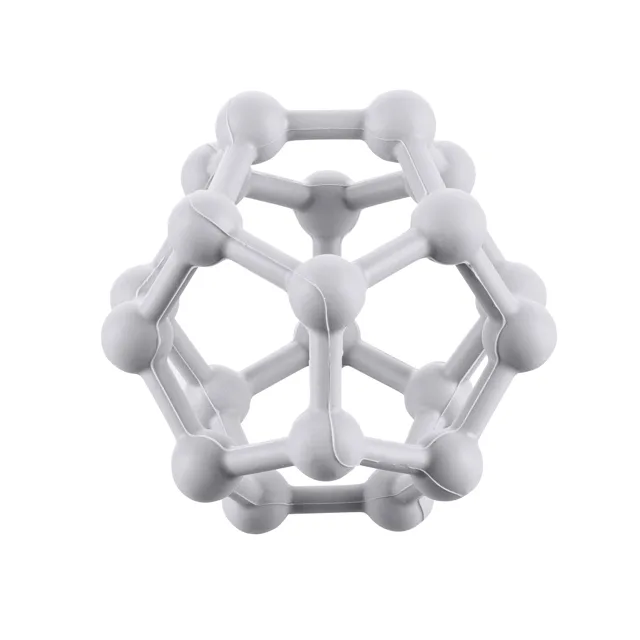 Zopa Silikonové kousátko Atom, Dove Grey 1