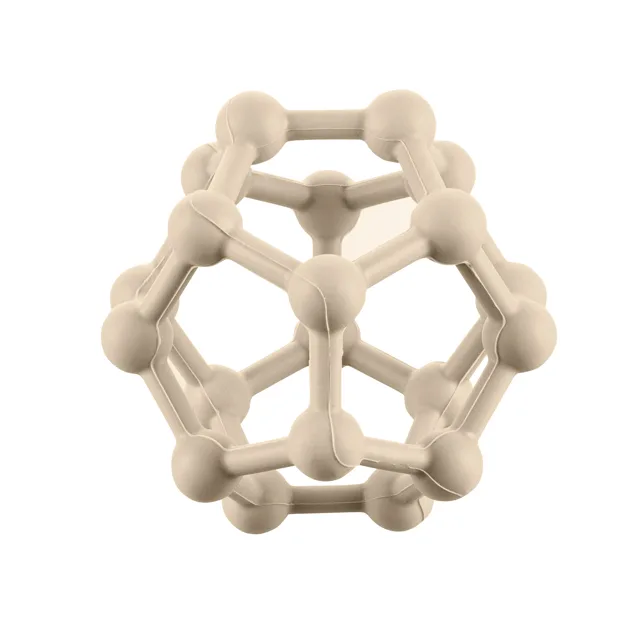 Zopa Silikonové kousátko Atom, Sand Beige 2
