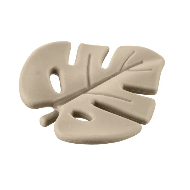 Zopa Silikonové kousátko Leaf, Sand Beige 4