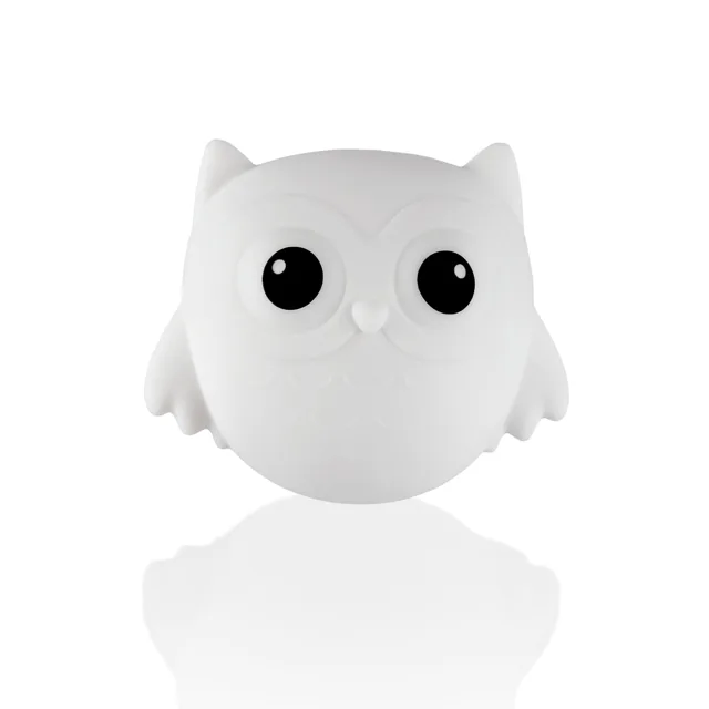 Zopa Silikonové nástěnné noční světlo, Owl 1