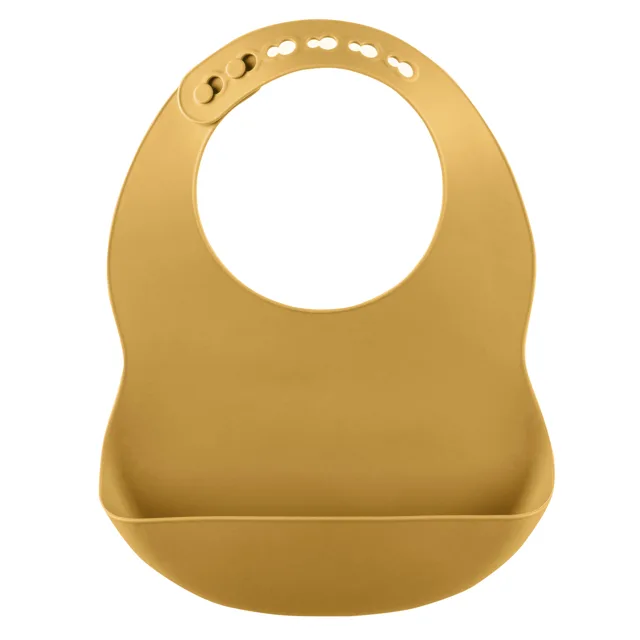 Zopa Silikonový bryndák, Mustard Yellow 2