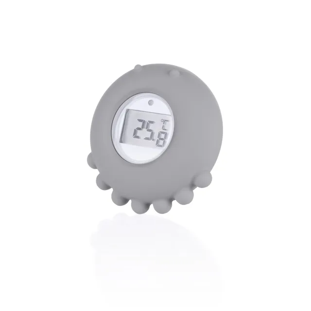 Zopa Silikonový digitální teploměr 2v1, Dove Grey 4