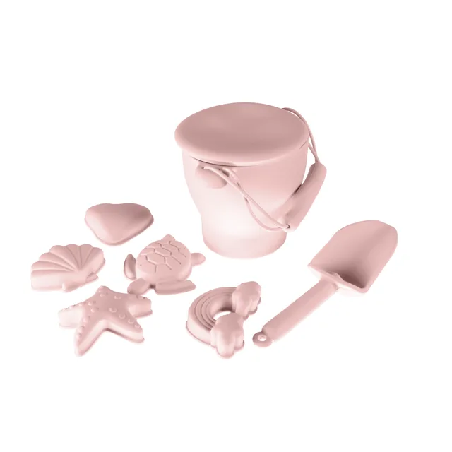 Zopa Silikonový set na písek, Old Pink 4