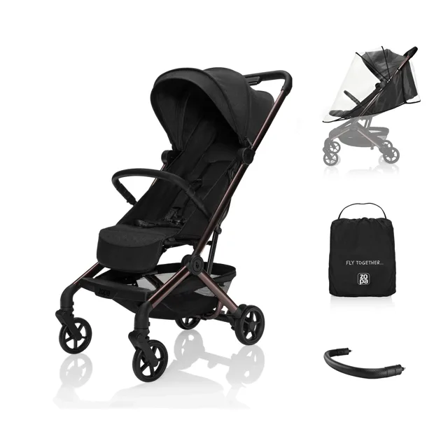 Zopa Sportovní kočárek Jet, Quartz Black 10
