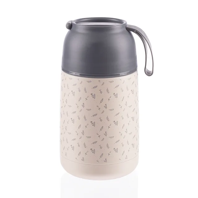 Zopa Termoska na jídlo se silikonovým držákem 620 ml, Flowers 6