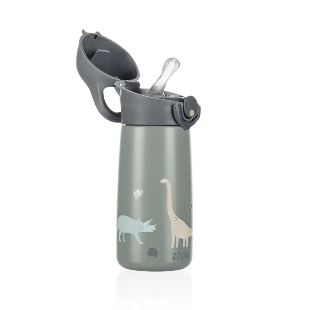 Zopa Termoska na pití s pítkem 400 ml, Dino 2