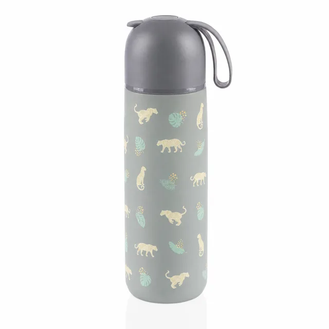 Zopa Termoska na tekutiny se silikonovým držákem 400 ml, Wild Gepard 11