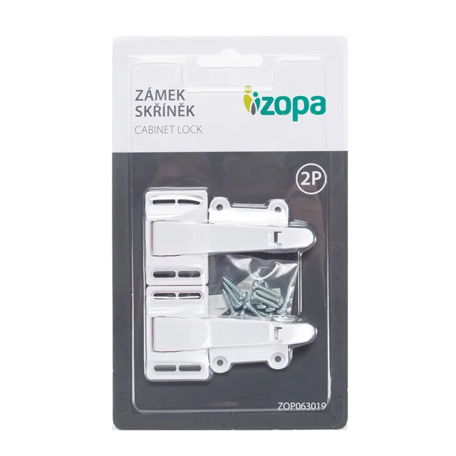 Zopa Zámek skříněk 2ks, white