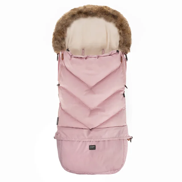 Zopa Zimní fusak Fluffy Combi, Old Pink 2