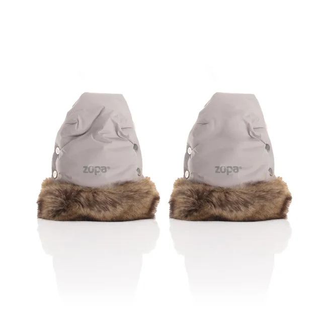 Zopa Zimní rukavice Fluffy 2, Foggy Grey 2