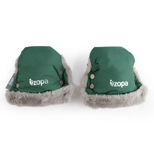 Zopa Zimní rukavice Fluffy, Zelená 4
