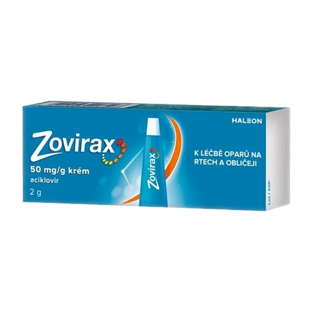 ZOVIRAX 50mg/g krém na opary 2 g