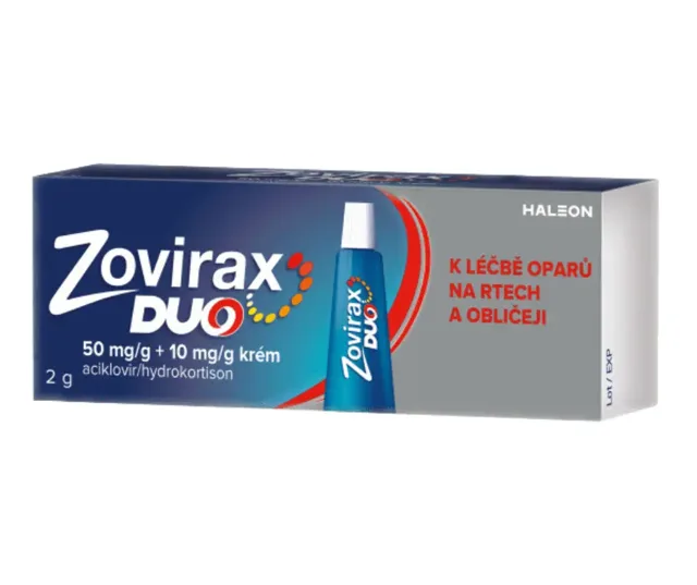 ZOVIRAX DUO DRM 50MG/G+10MG/G CRM 1X2G II